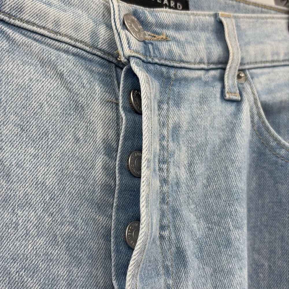 Veronica Beard Blake Classic Straight High Rise Jeans in Glacier Blue - Size 30 - Picture 5 of 9